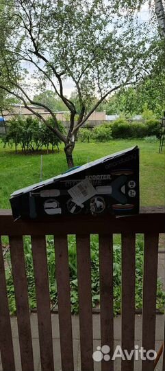 Самокат детский трехколесный новый