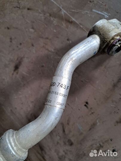 Трубка кондиционера на Porsche Cayenne