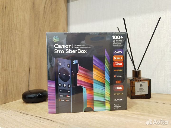 Смарт тв-приставка Sberbox