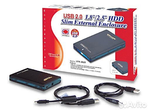 BOX для внешнего жесткого диска VPA 2528 slim