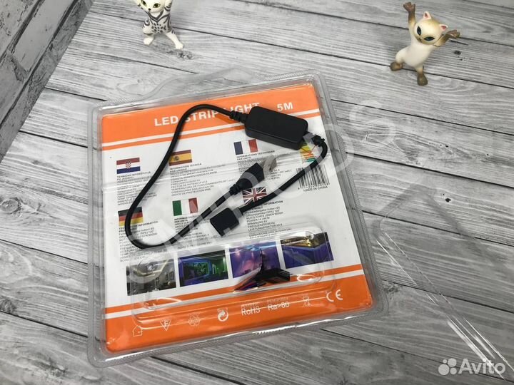 Светодиодная лента RGB 5050 с Bluetooth