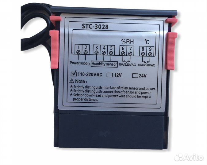 Терморегулятор для инкубатора stc-3028