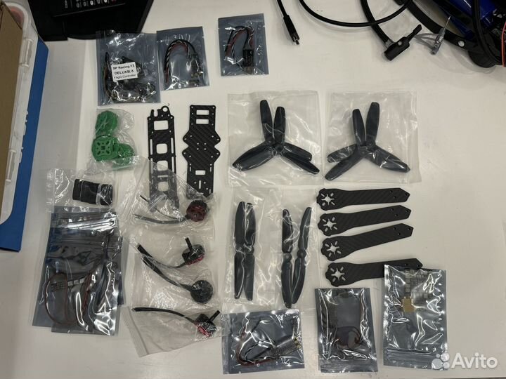 Моторы, лопасти и детали к fpv дронам