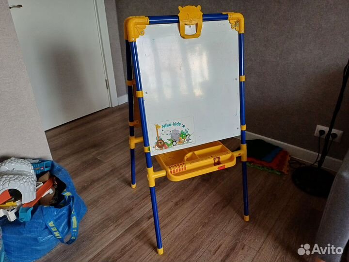 Доска мольберт меловая и магнитная