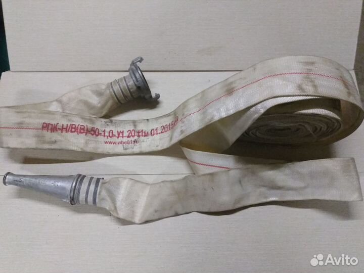 Рукав пожарный 20м с головкой и стволом