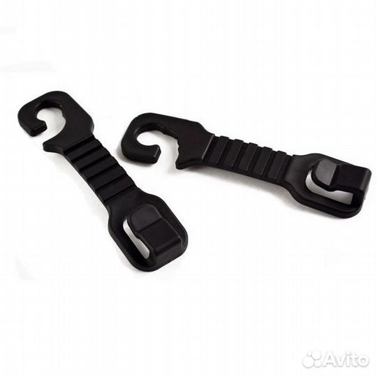 Крючки в автомобиль на подголовник сиденья 2 шт