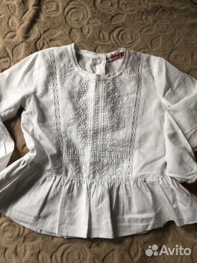 Блузка для девочки р. 110