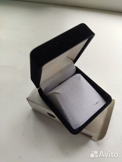 Футляр бархатный под кольцо/серьги