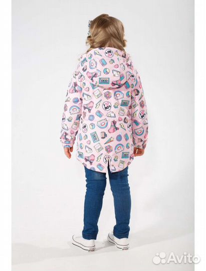Парка для девочки 92-98