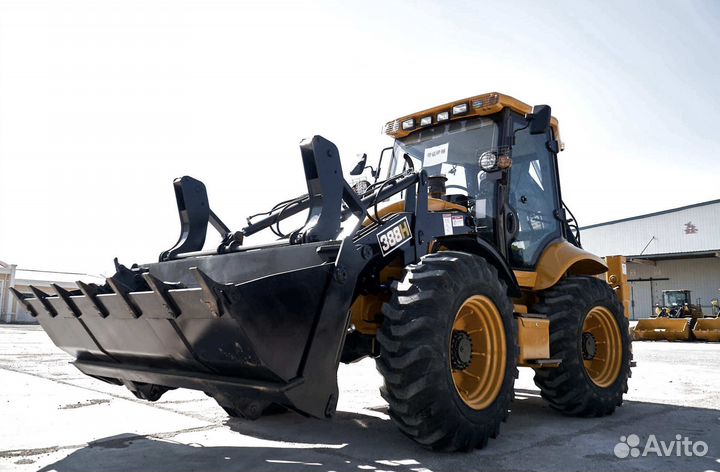 Экскаватор-погрузчик Shanmon 388H, 2024