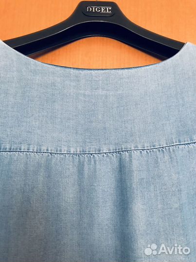 Платье Zara оригинал premium denim р-р L