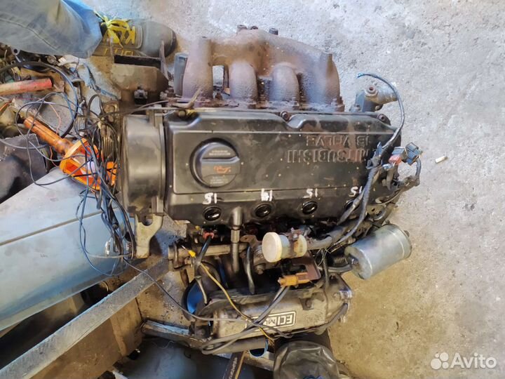 Двигатель 4G93 1.8 бензин mitsubishi