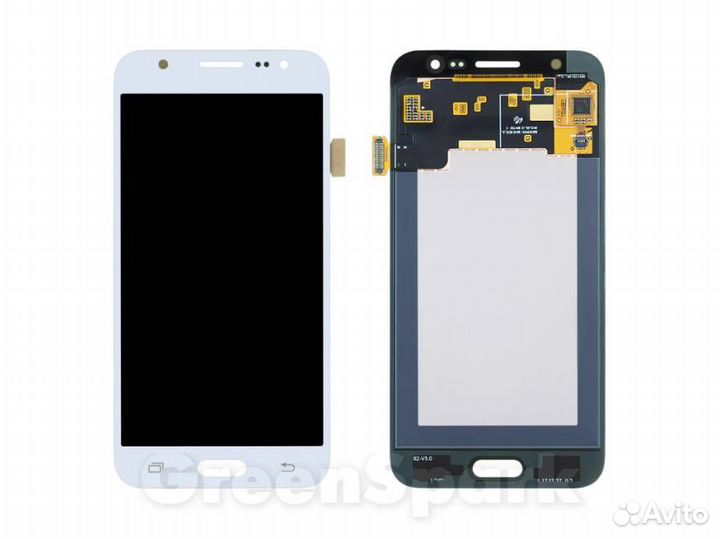 Дисплей для Samsung J500H Galaxy J5 +тач белый 10