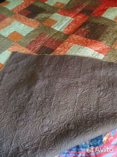Плед покрывало 230х250 хлопок