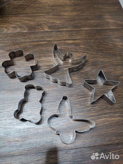 Форма для печенья (5 шт) / Бу