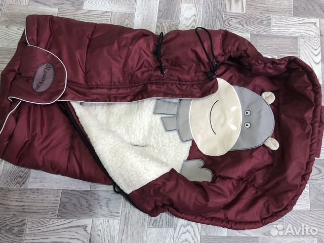 Конверт в коляску,санки Lider kids