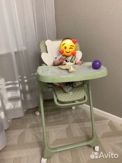 Стульчик для кормления Happy baby William pro