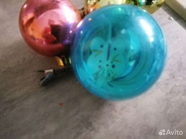 Елочные игрушки СССР