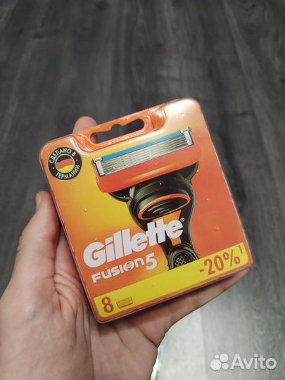 Gillette сменные кассеты