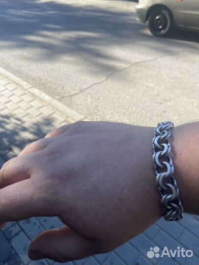 Серебряный браслет