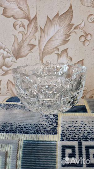 Хрустальная ваза (салатник)