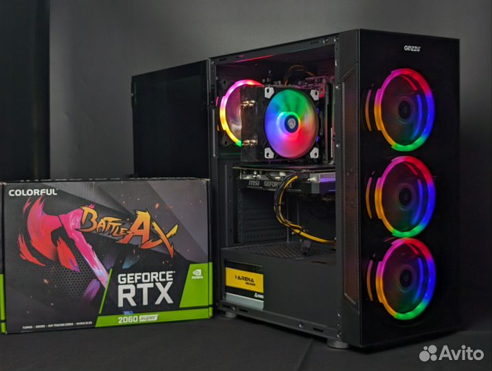 Игровой пк i7 4790k / RTX 2060S /16gb/SSD