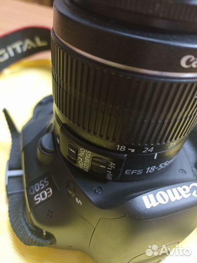 Зеркальный фотоаппарат Canon EOS 550D Kit 18-55 mm