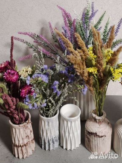Букетики из сухоцветов