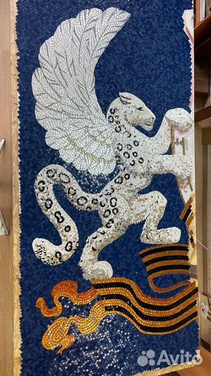 Панно мозаика художник