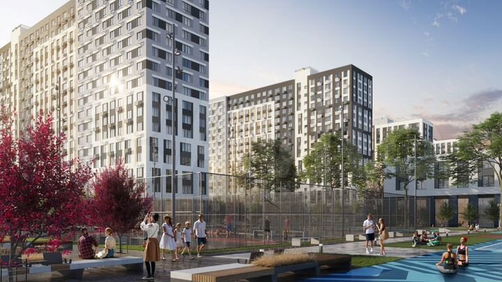 1-к. квартира, 42,1 м², 12/15 эт.