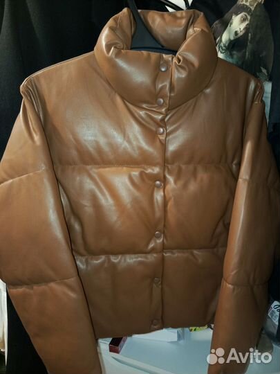 Новая куртка пуховик женская 48 50 Stradivarius