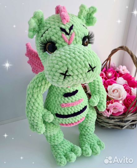 Плюшевая Дракошка