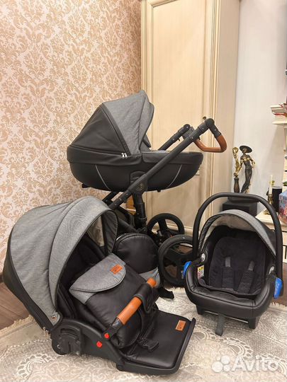 Коляска verdi 3 в 1 в отличном состонии