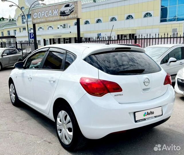 Opel Astra 1.6 AT, 2012, 158 000 км