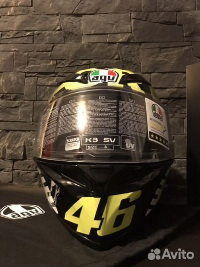 Шлем agv k3 sv новый