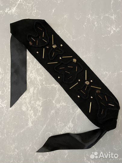 Новые Замшевые Полоски на голову.Не скользят