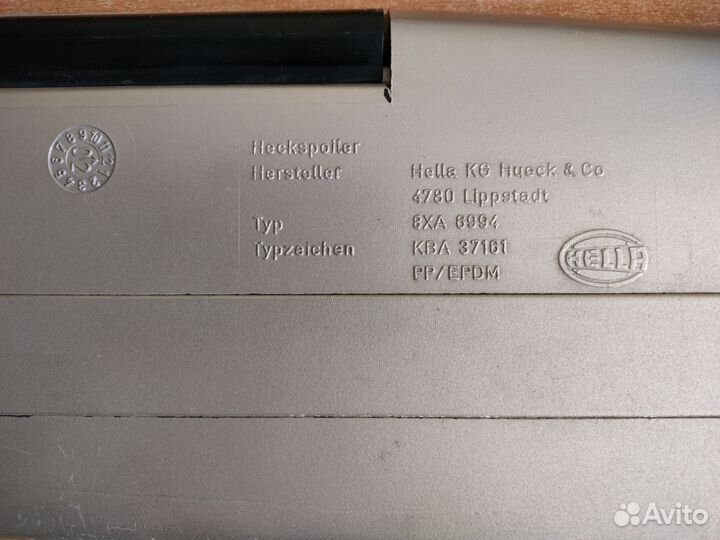 Спойлер BMW 320