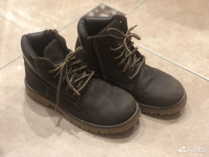 Ботинки демисезонные для мальчика 32 размер