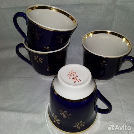 Чашки СССР Дулево Зик Рига