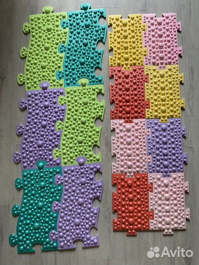 Мягкий массажный развивающий коврик для детей