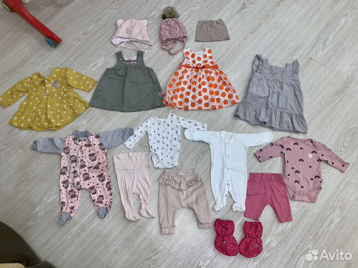 Детские вещи пакетом для девочек