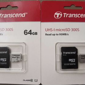 Карта памяти MicroSD 64gb