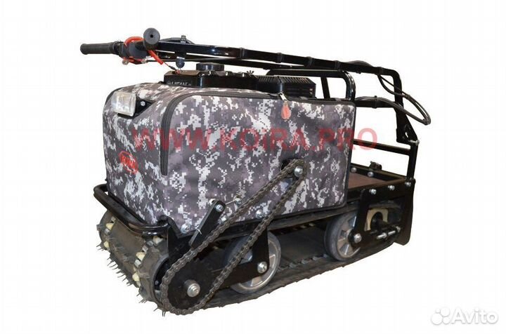 Мини мотобуксировщик койра 