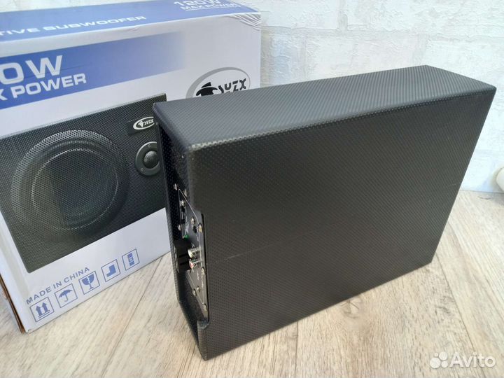 Новый активный сабвуфер syzx V-US80 под сиденье