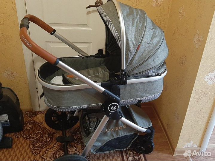 Коляска 2 в 1 luxmom