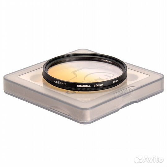 Светофильтр Green-L градиентный желтый - 67mm
