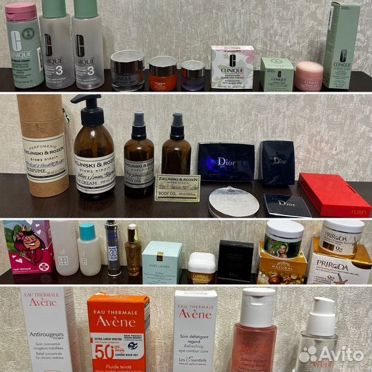 Пустые баночки флаконы