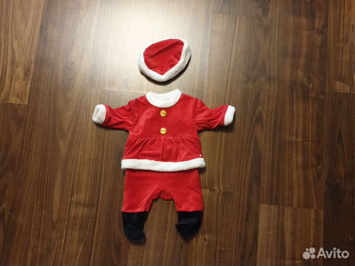 Новогодний костюм 1-3 месяца, 6-12 мес