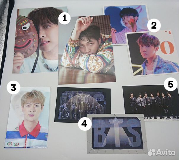 Bts открытки
