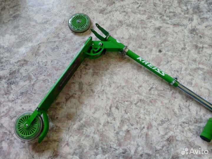 Самокат детский двухколесный бу